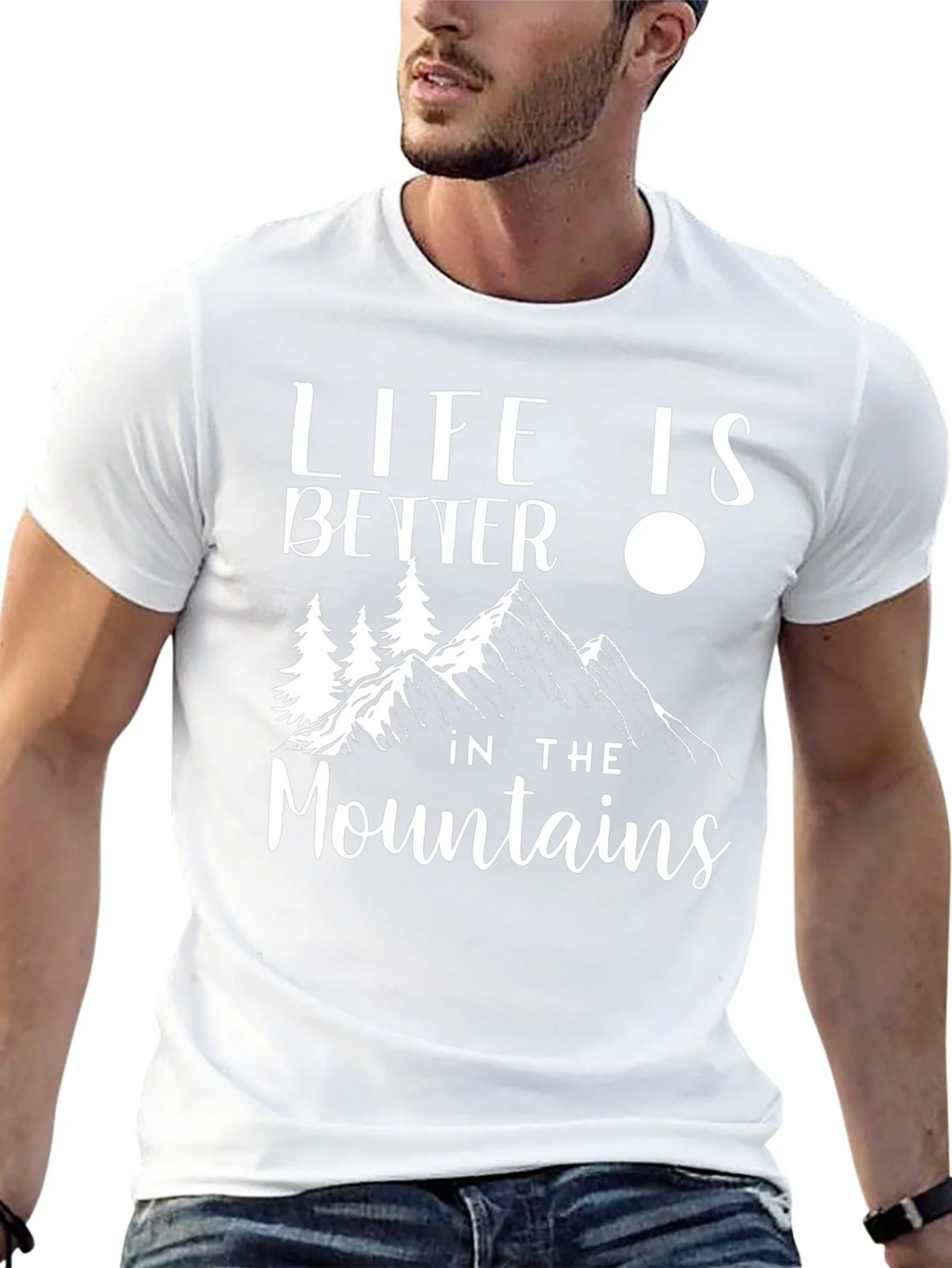 Life is Better in the Mountains Graphic T-Shirt