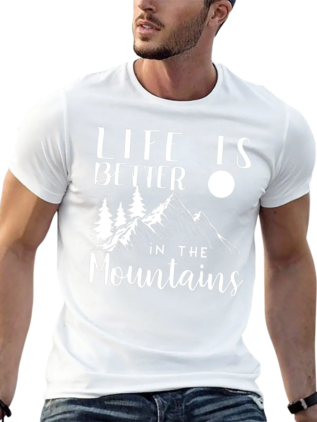 Life is Better in the Mountains Graphic T-Shirt