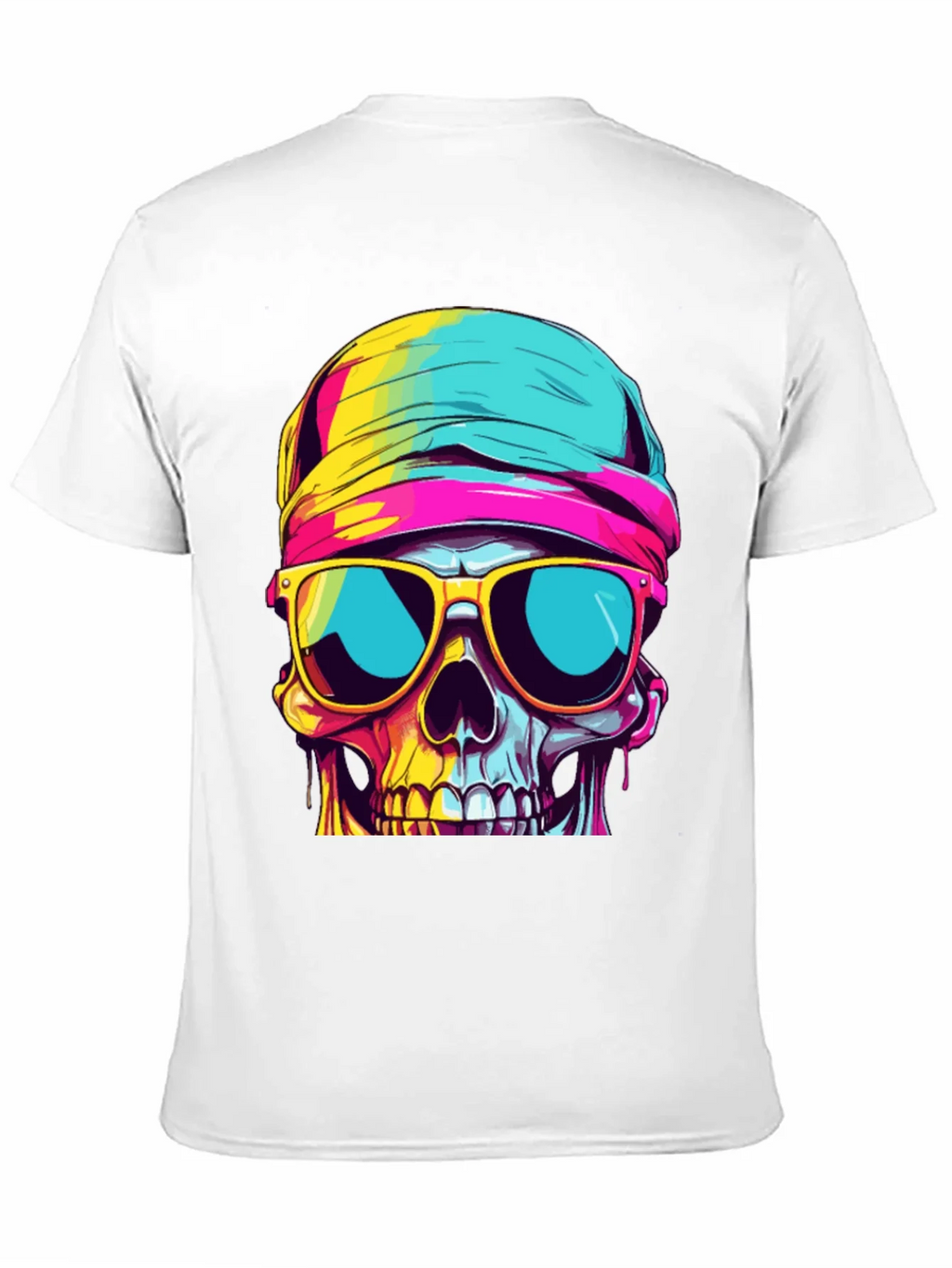 Cool Skull Graphic Tee - Stylish Black T-Shirt