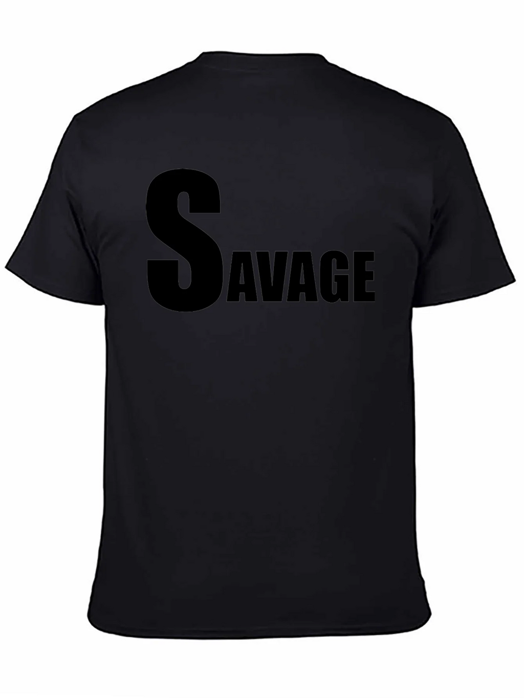 Savage Black T-Shirt - Mens Graphic Tee