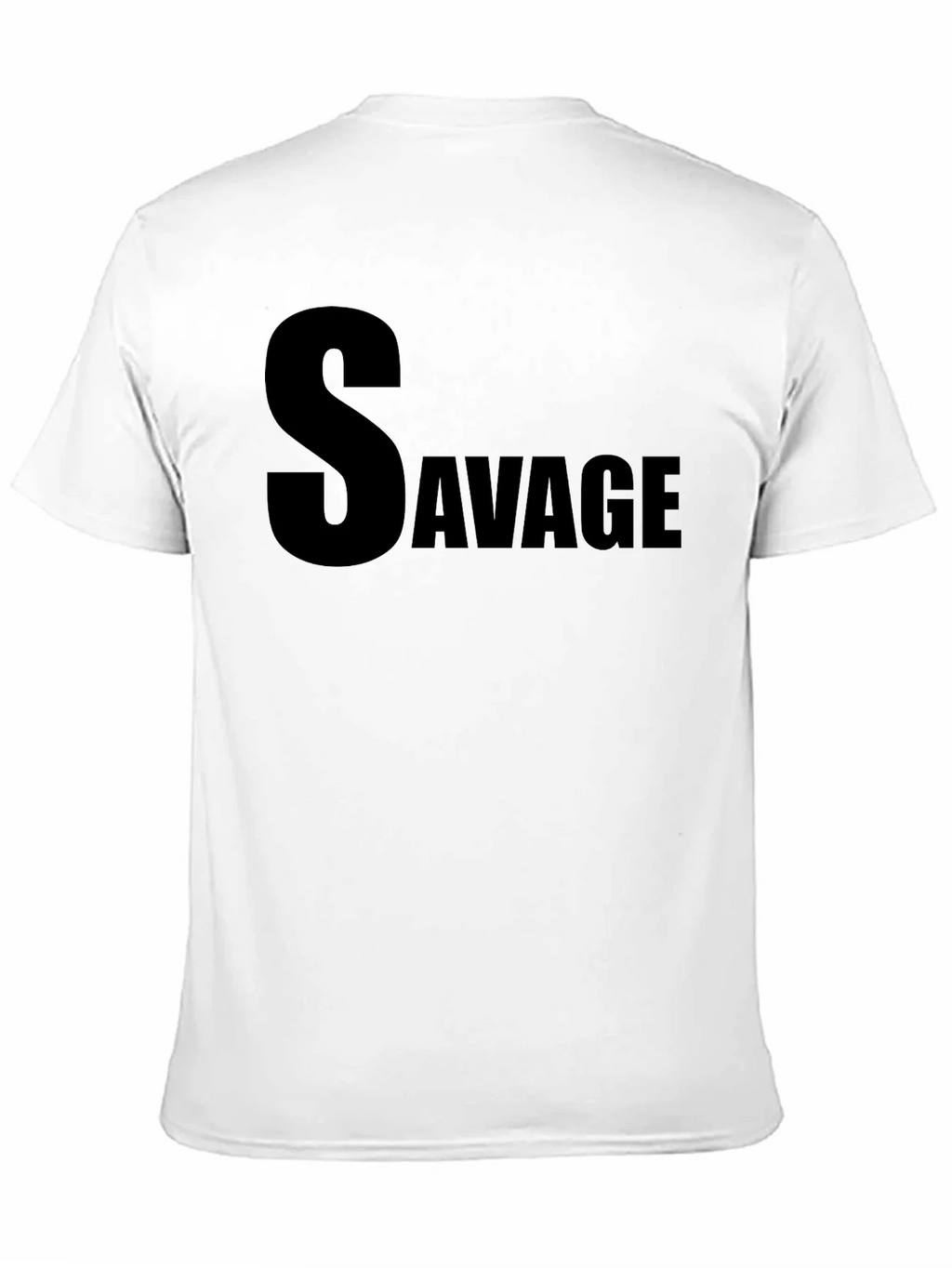 Savage Black T-Shirt - Mens Graphic Tee