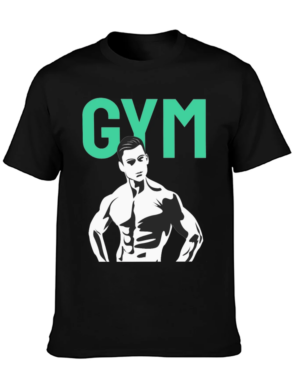 Gym Mode Black T-Shirt