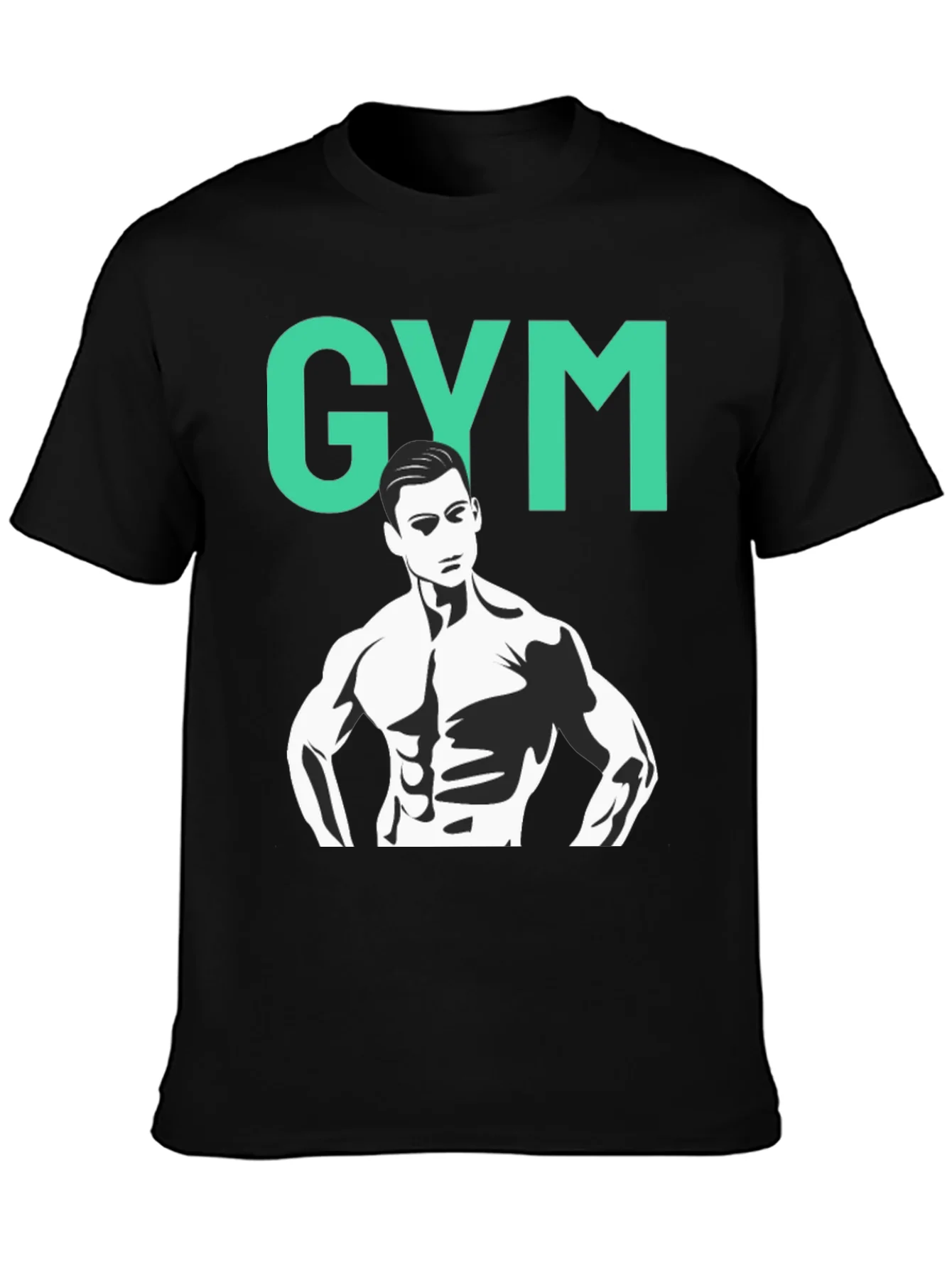 Gym Mode Black T-Shirt
