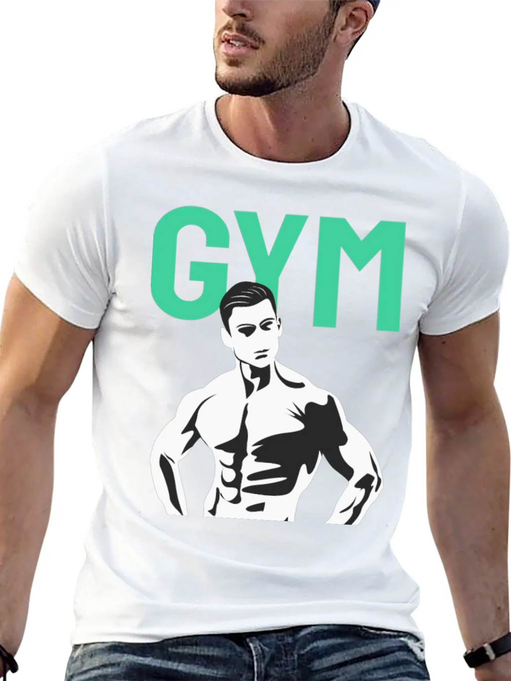 Gym Mode Black T-Shirt