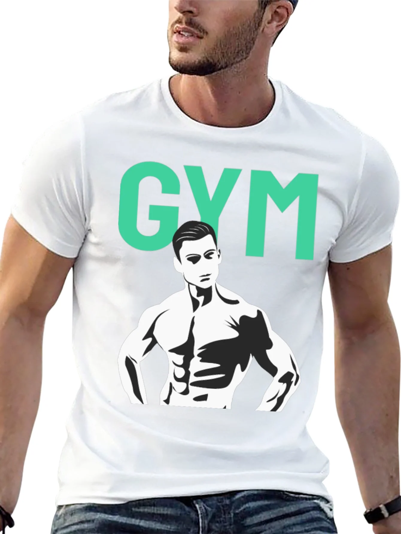 Gym Mode Black T-Shirt