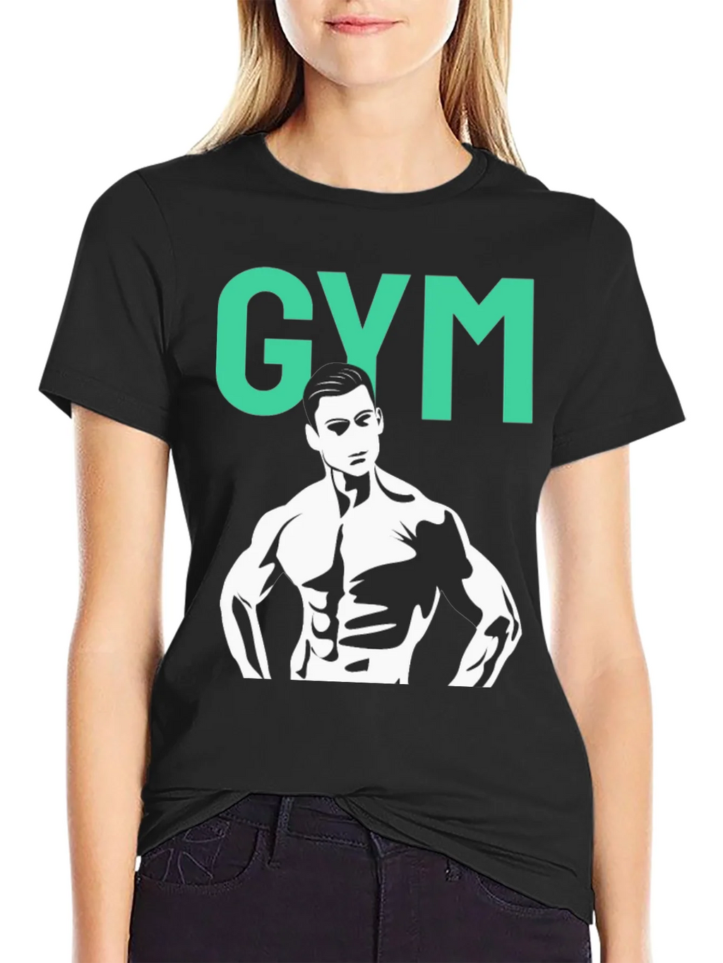 Gym Mode Black T-Shirt