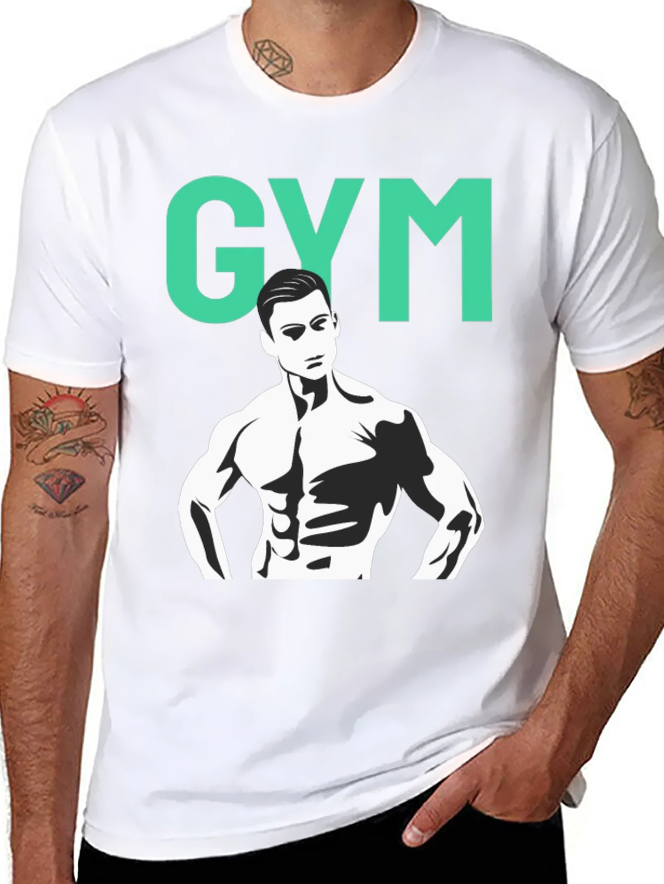 Gym Mode Black T-Shirt