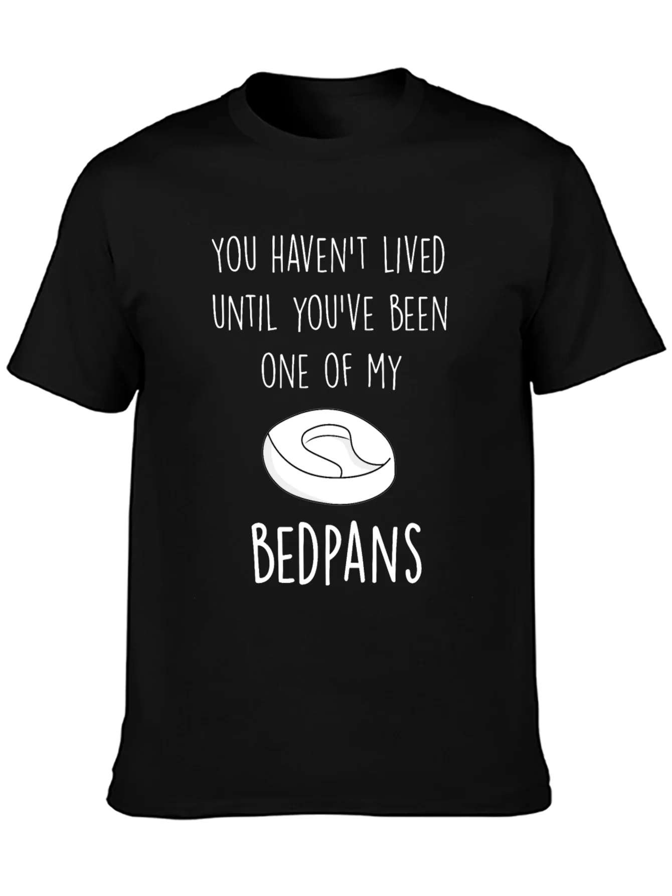 Funny Bedpans Graphic T-Shirt