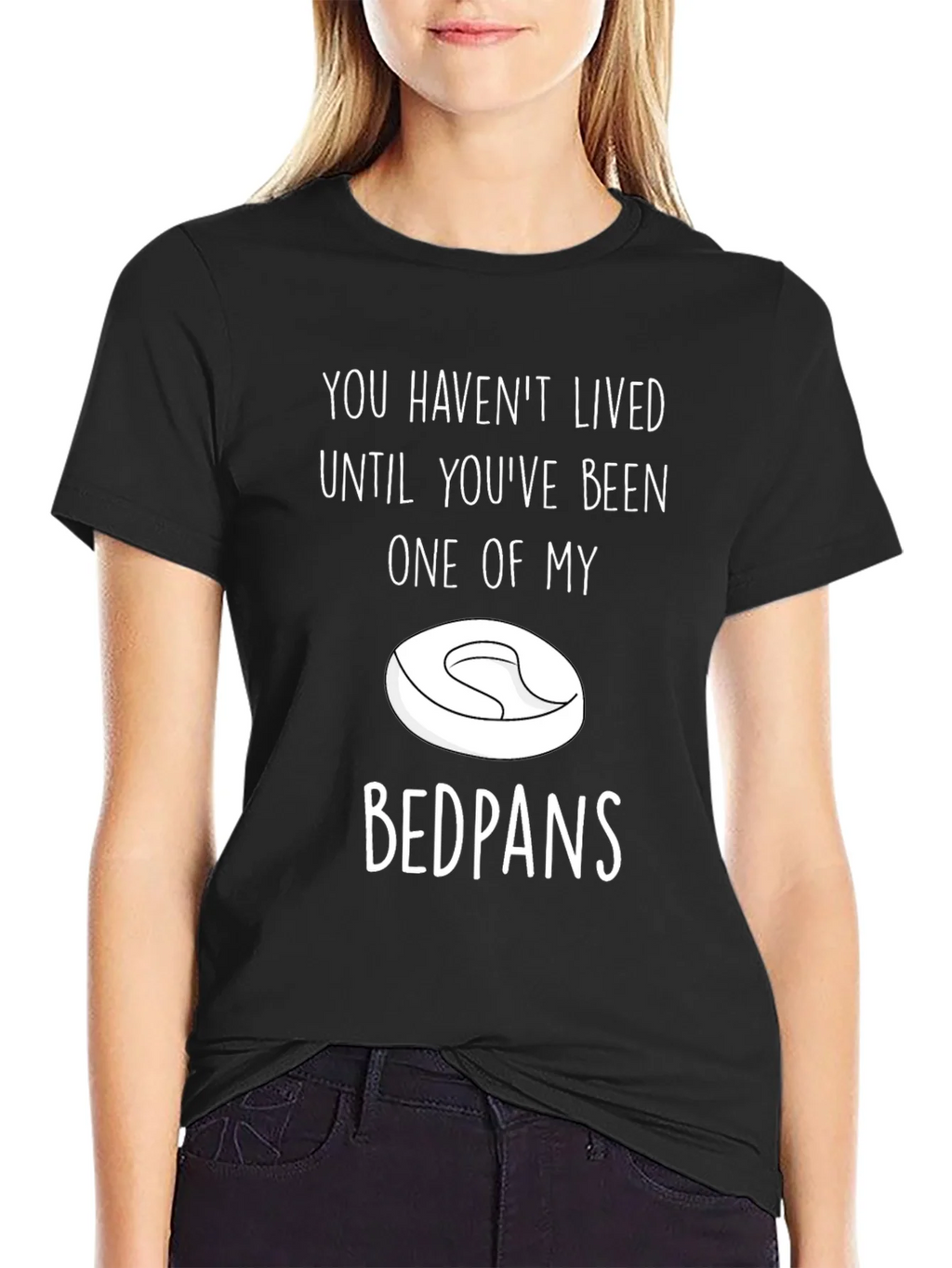 Funny Bedpans Graphic T-Shirt