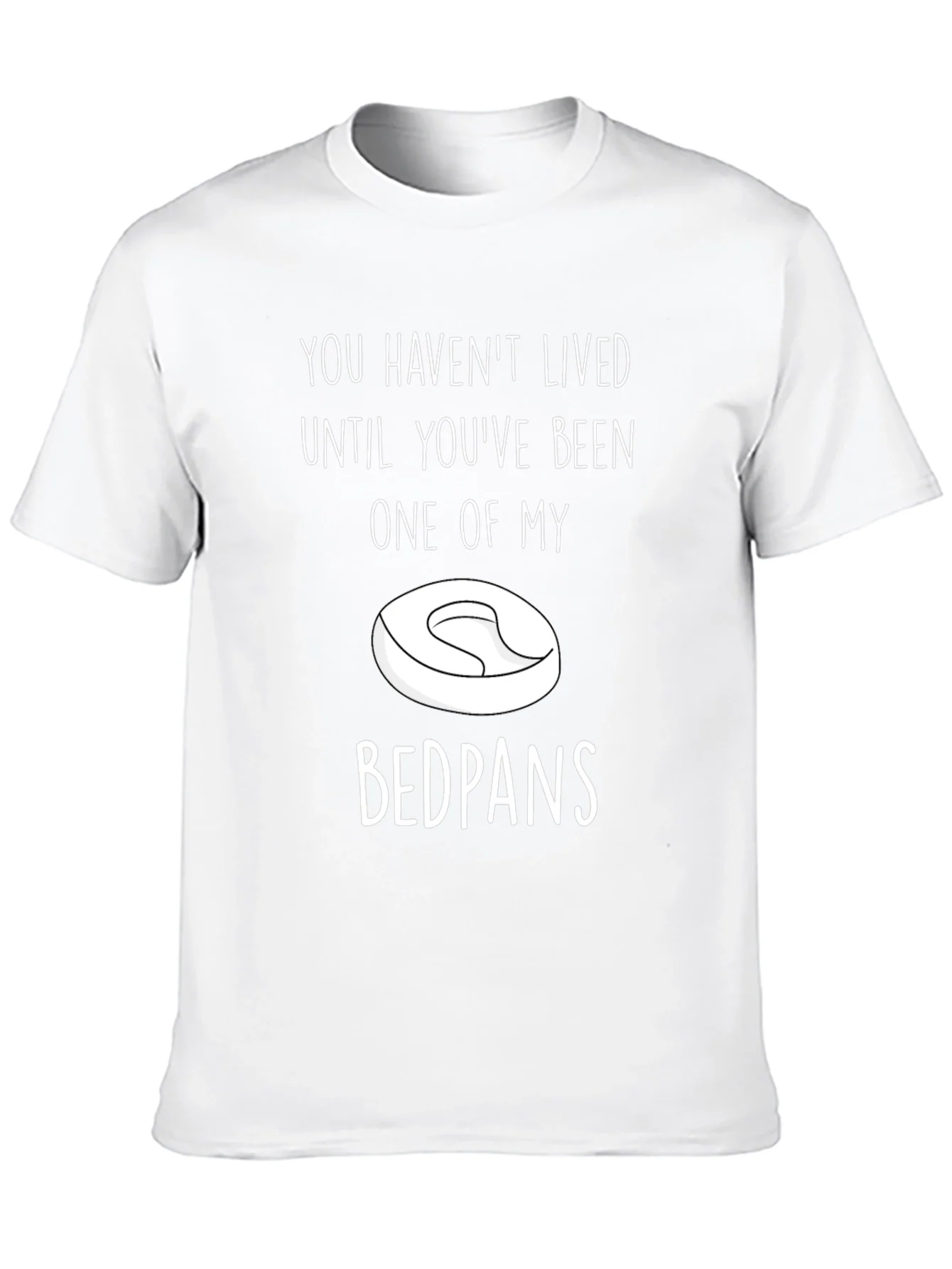 Funny Bedpans Graphic T-Shirt
