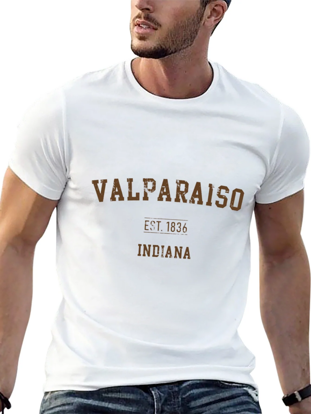 Valparaiso Indiana Est. 1836 Graphic T-Shirt