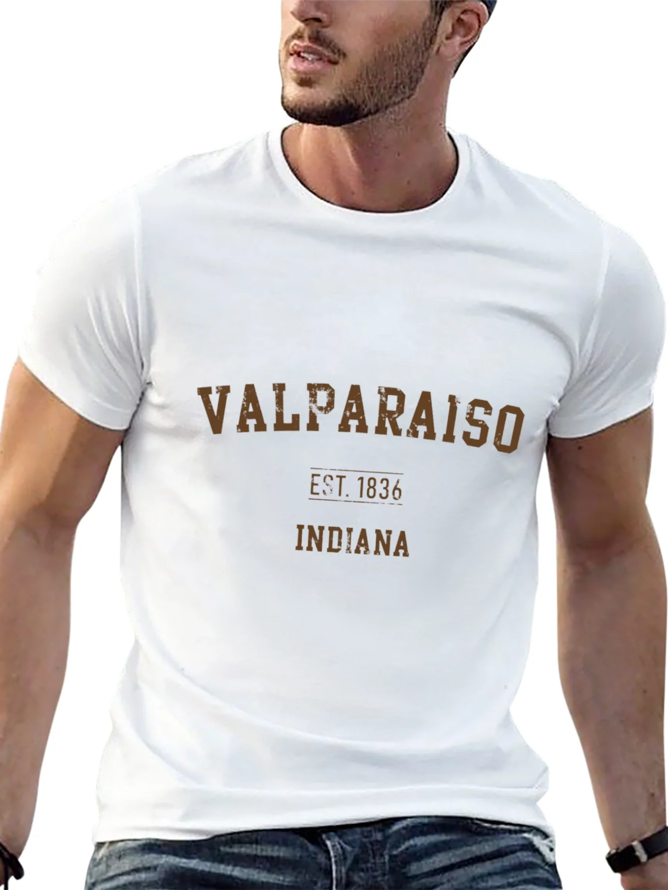 Valparaiso Indiana Est. 1836 Graphic T-Shirt