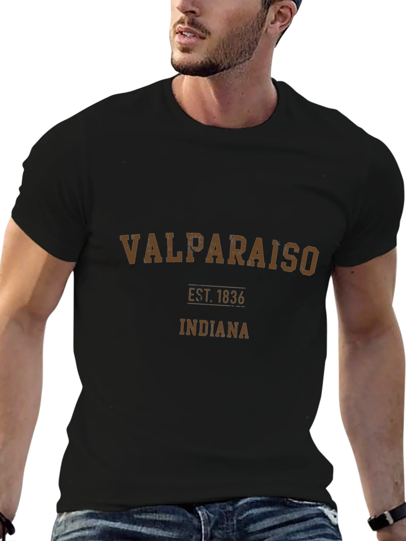 Valparaiso Indiana Est. 1836 Graphic T-Shirt