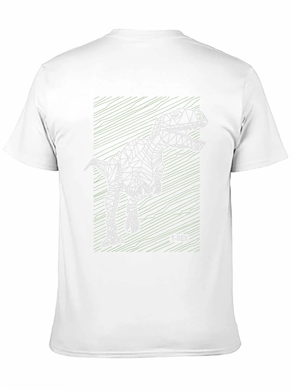 Geometric T-Rex Graphic Tee