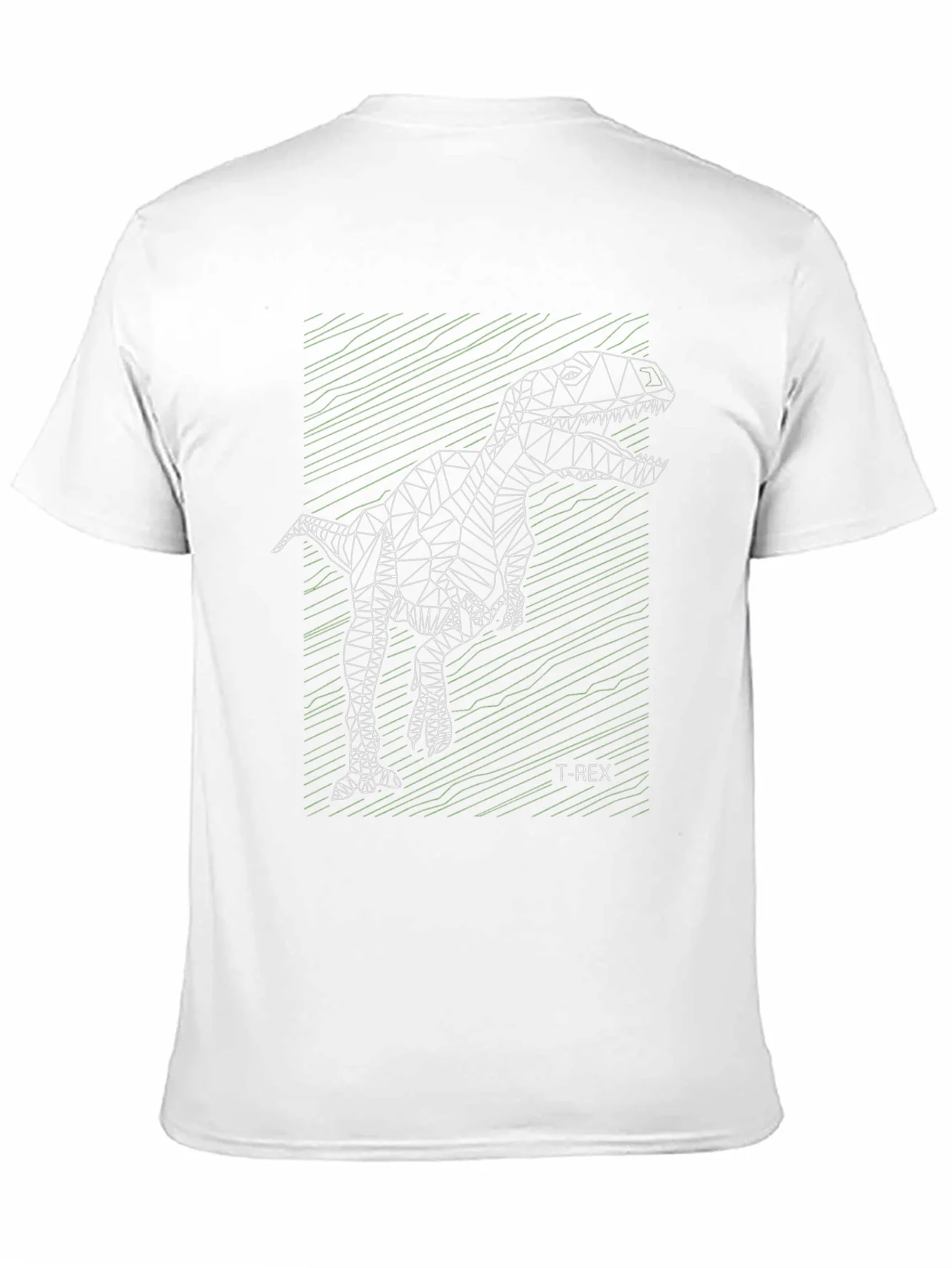 Geometric T-Rex Graphic Tee