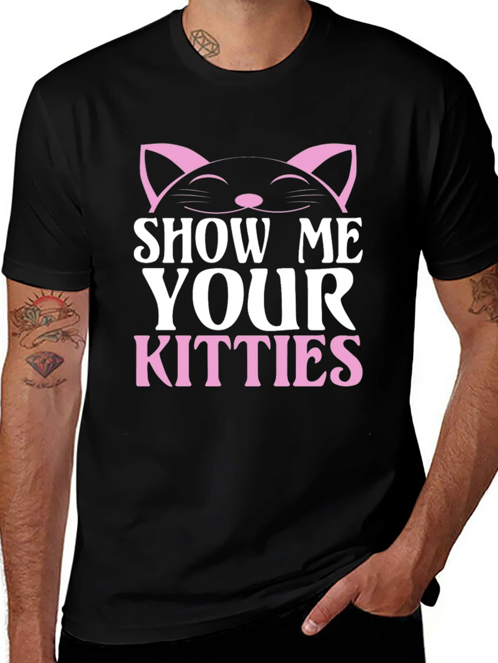 Show Me Your Kitties T-Shirt - Cat Lover Tee