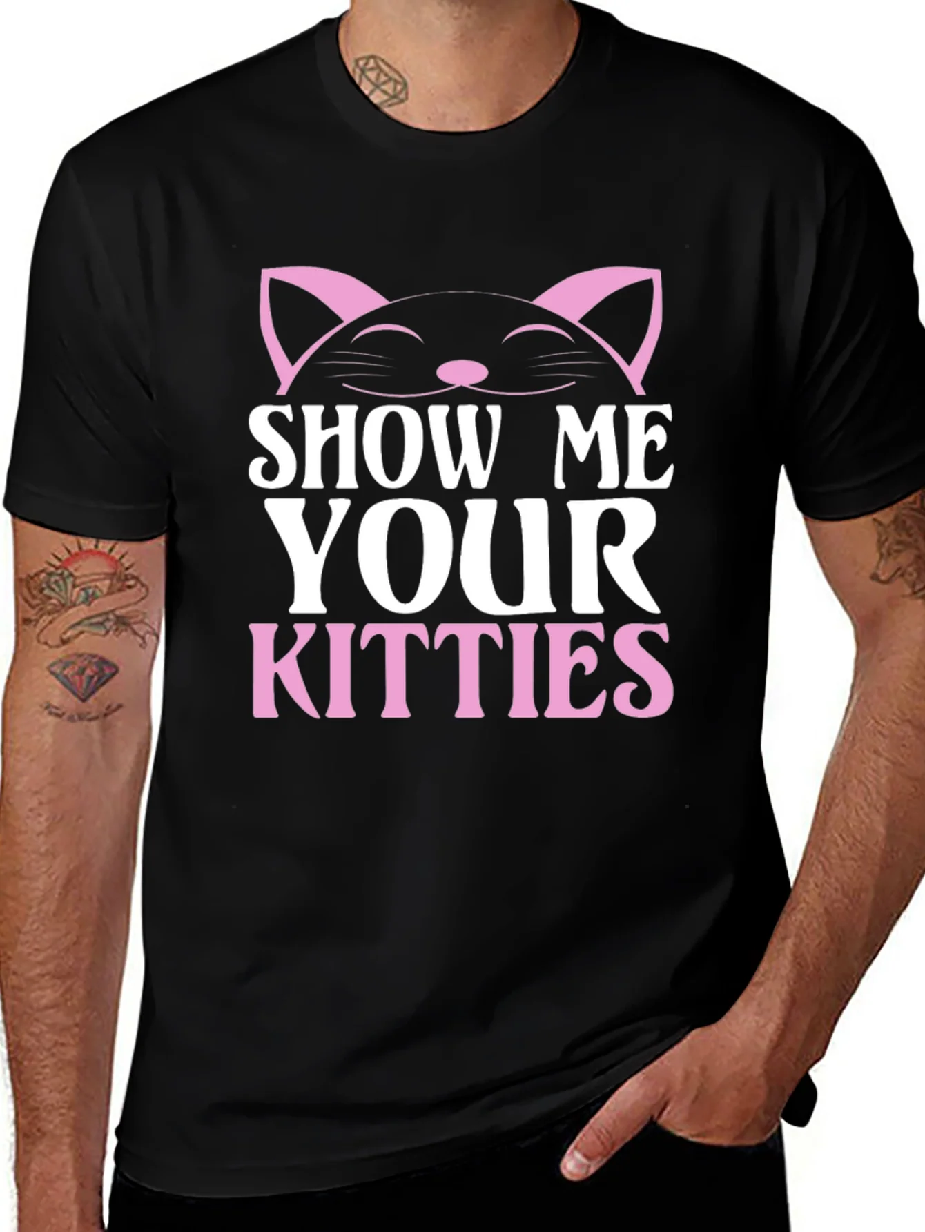 Show Me Your Kitties T-Shirt - Cat Lover Tee