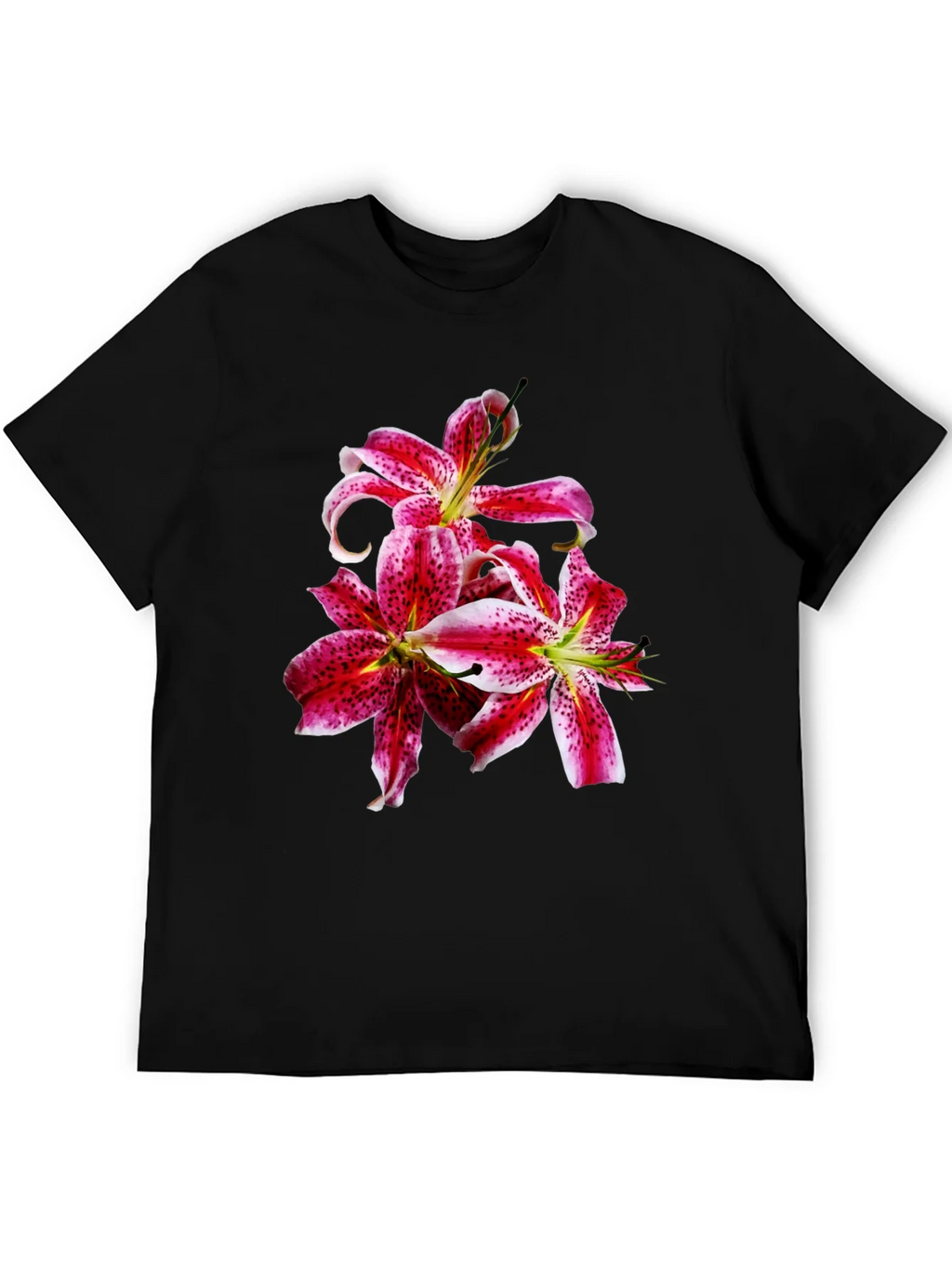 Floral Lily Graphic T-Shirt