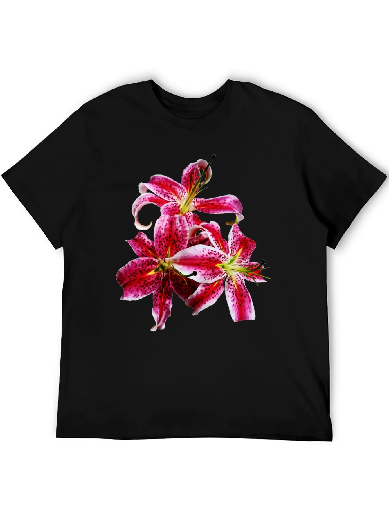 Floral Lily Graphic T-Shirt