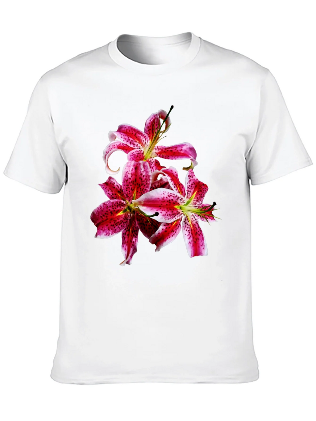 Floral Lily Graphic T-Shirt