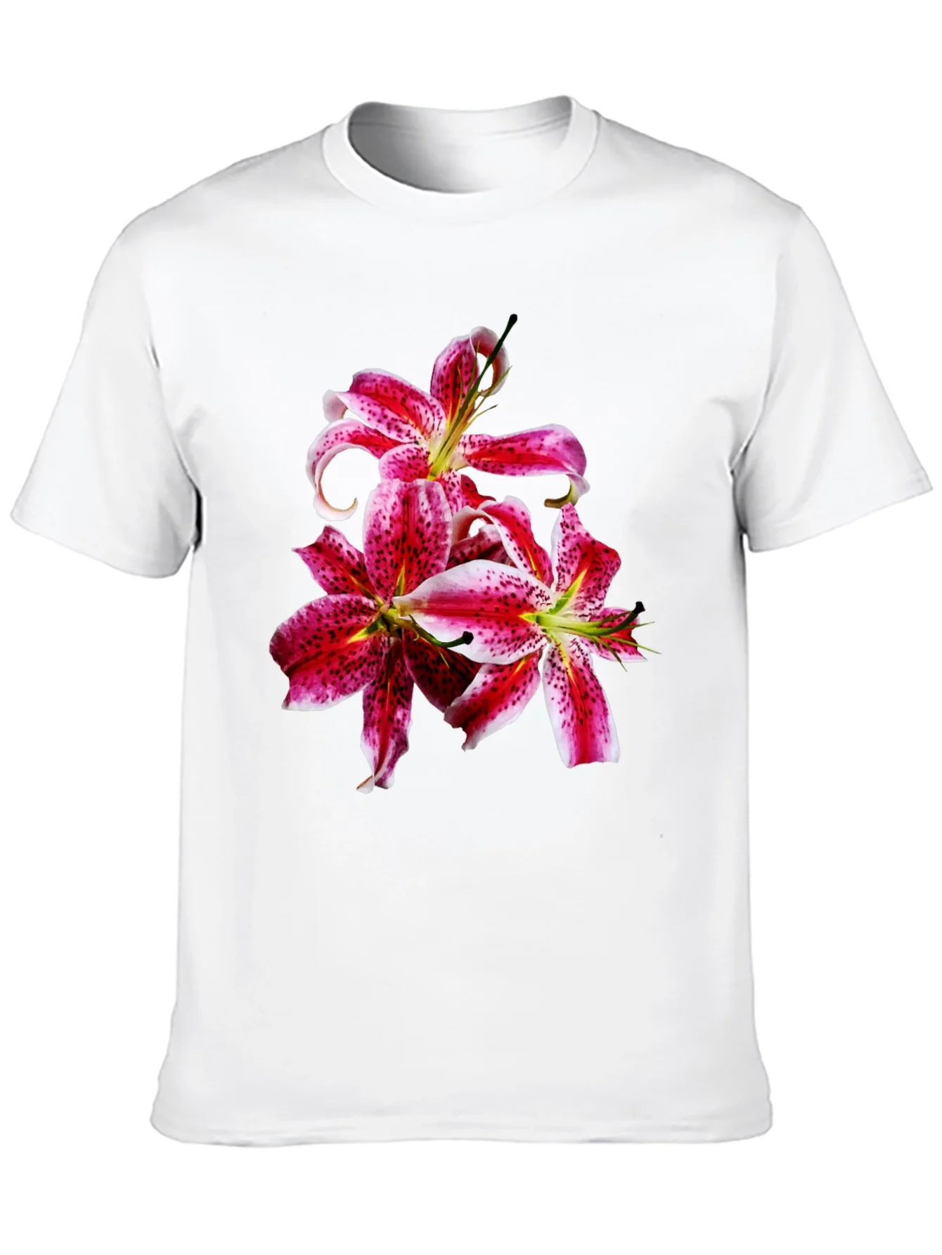 Floral Lily Graphic T-Shirt