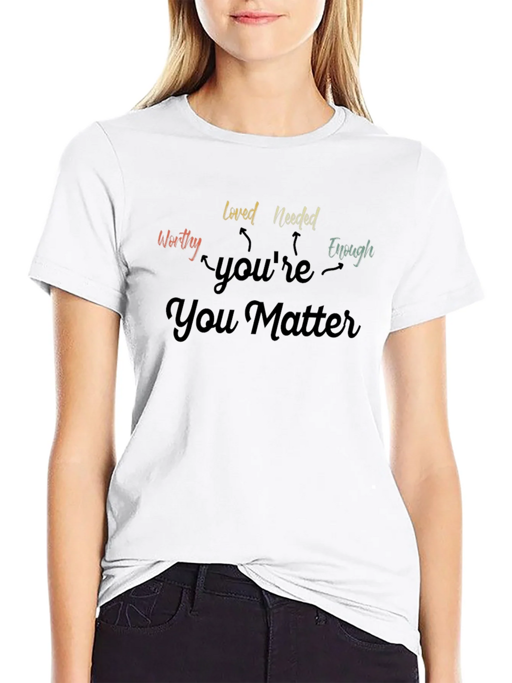 You Matter Graphic Tee - Inspirational T-Shirt