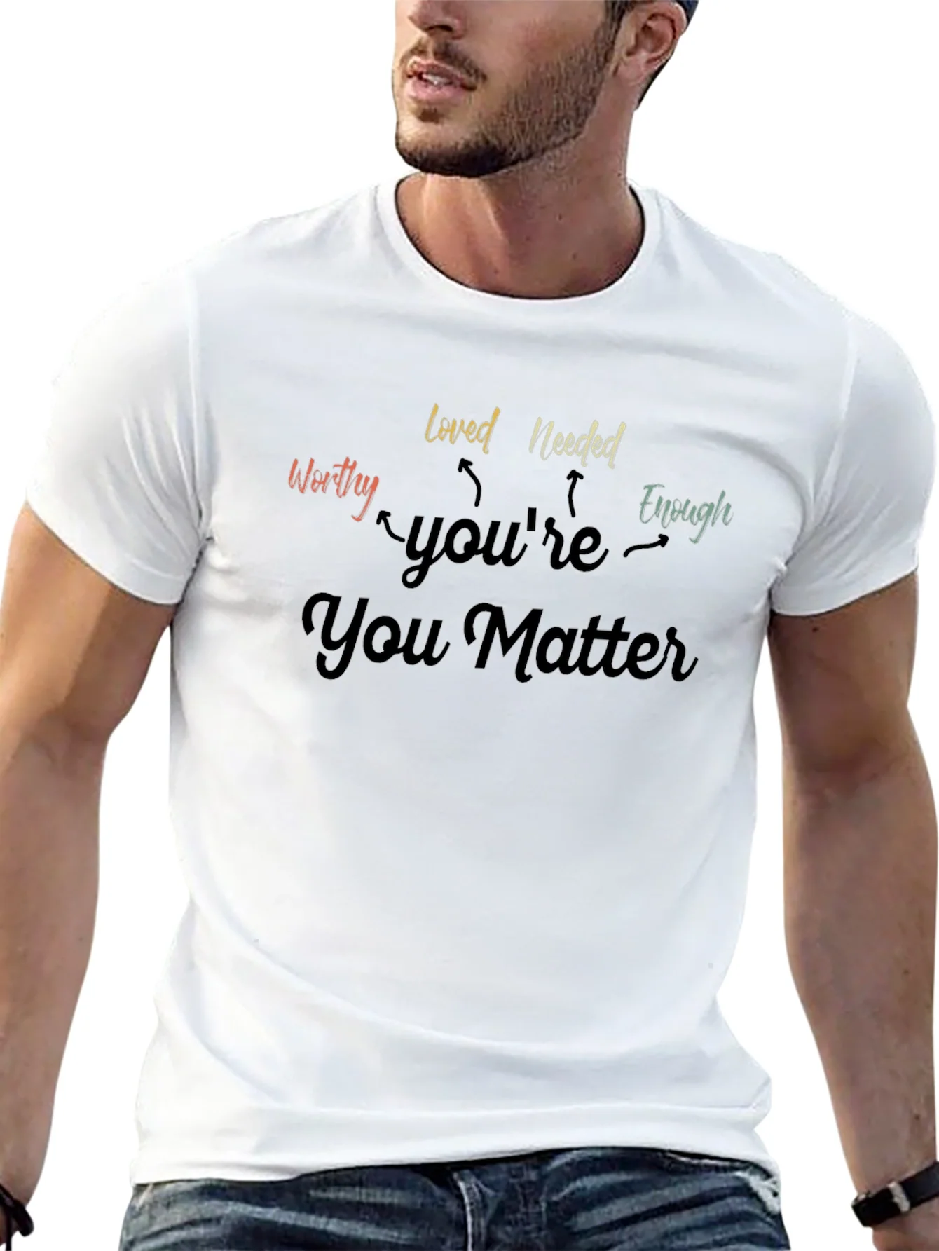 You Matter Graphic Tee - Inspirational T-Shirt
