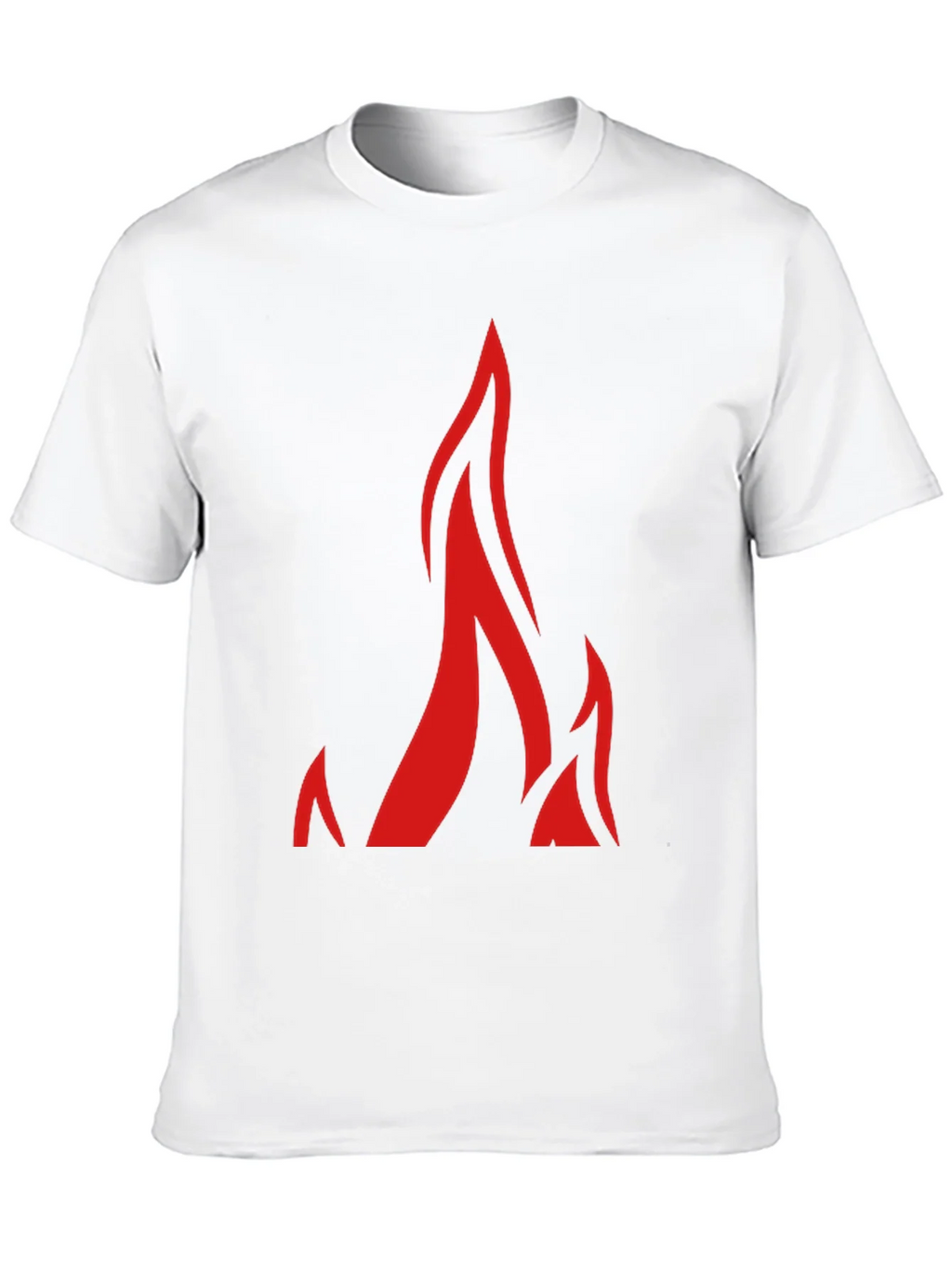 Flame Graphic Black T-Shirt