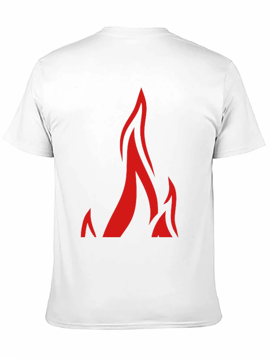 Flame Graphic Black T-Shirt