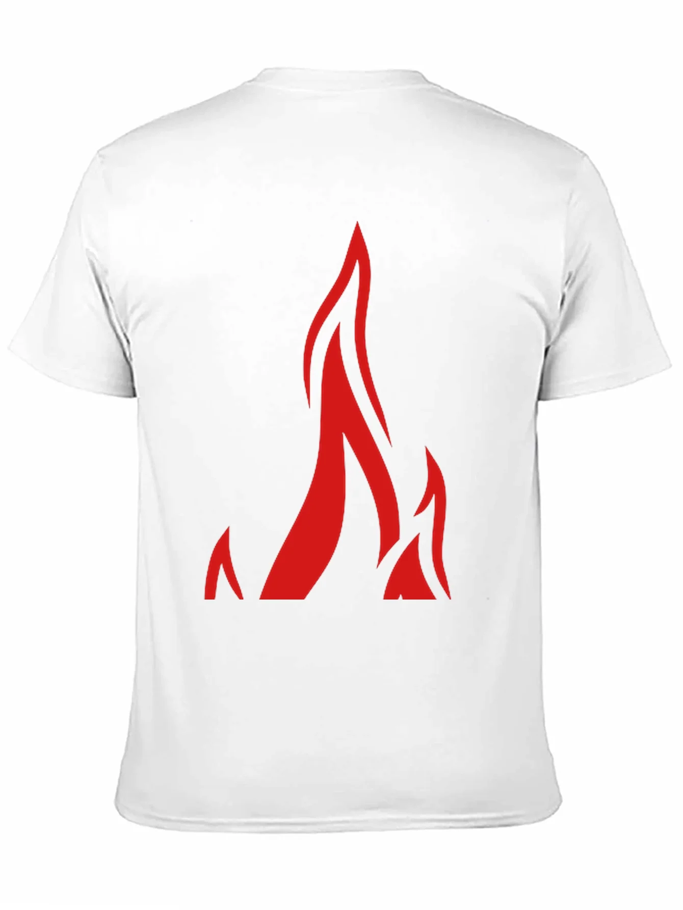 Flame Graphic Black T-Shirt