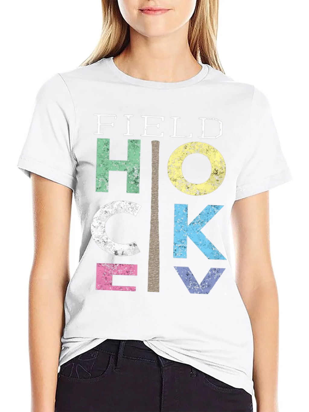 Field Hockey Graphic T-Shirt