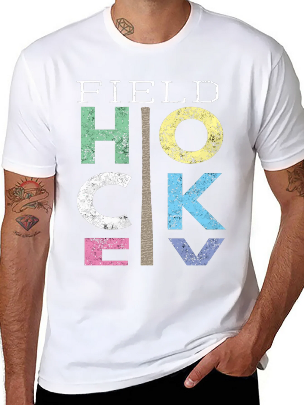 Field Hockey Graphic T-Shirt