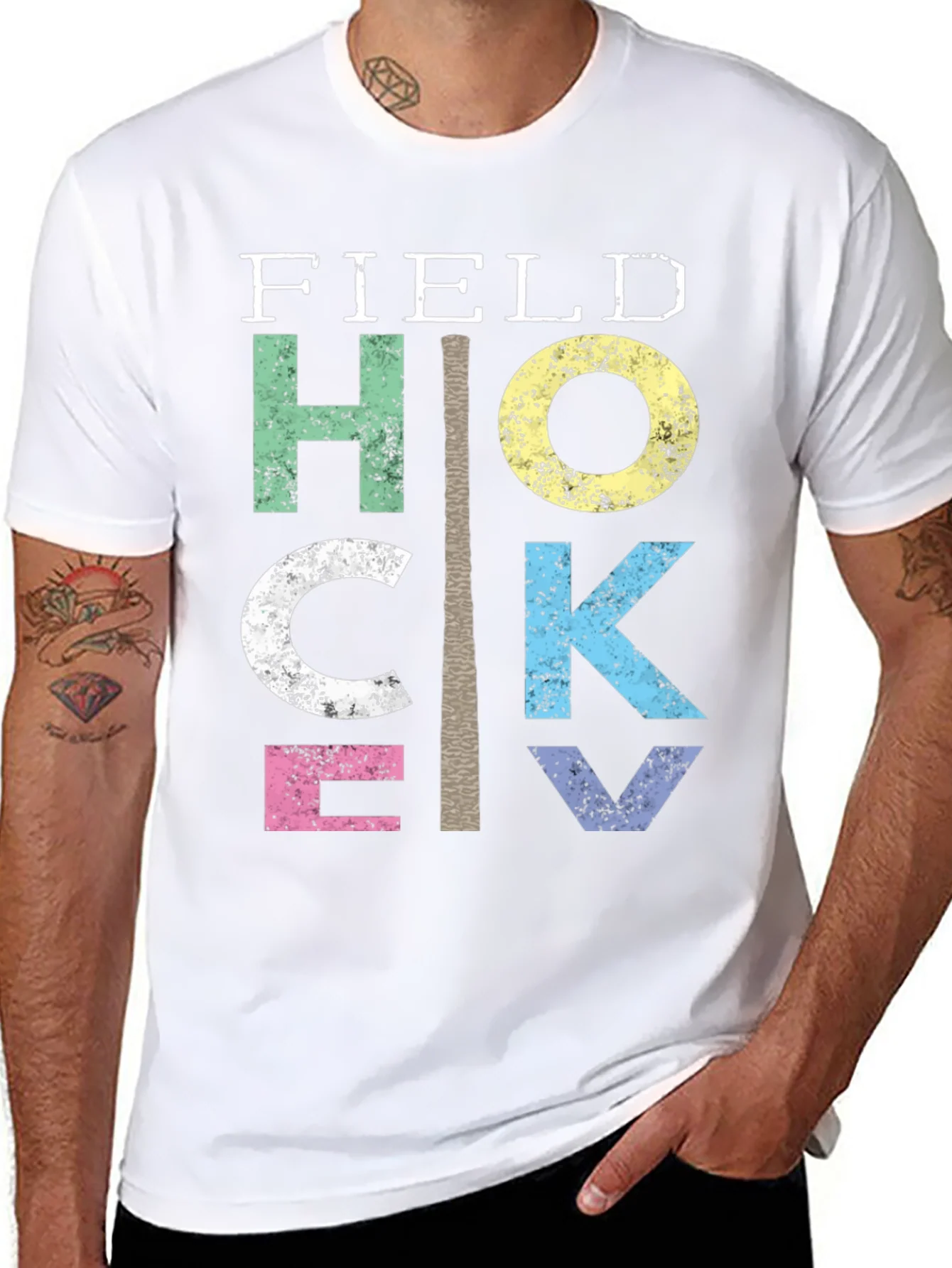 Field Hockey Graphic T-Shirt