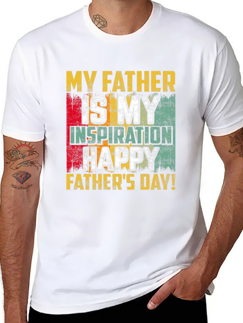 My Father is My Inspiration T-Shirt
