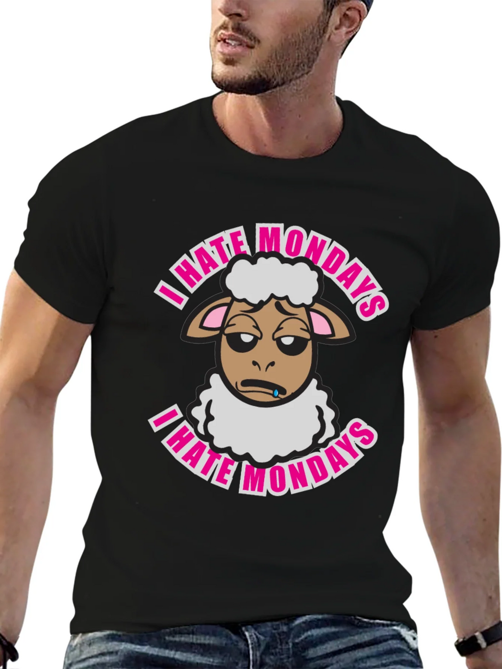 I Hate Mondays Sheep T-Shirt