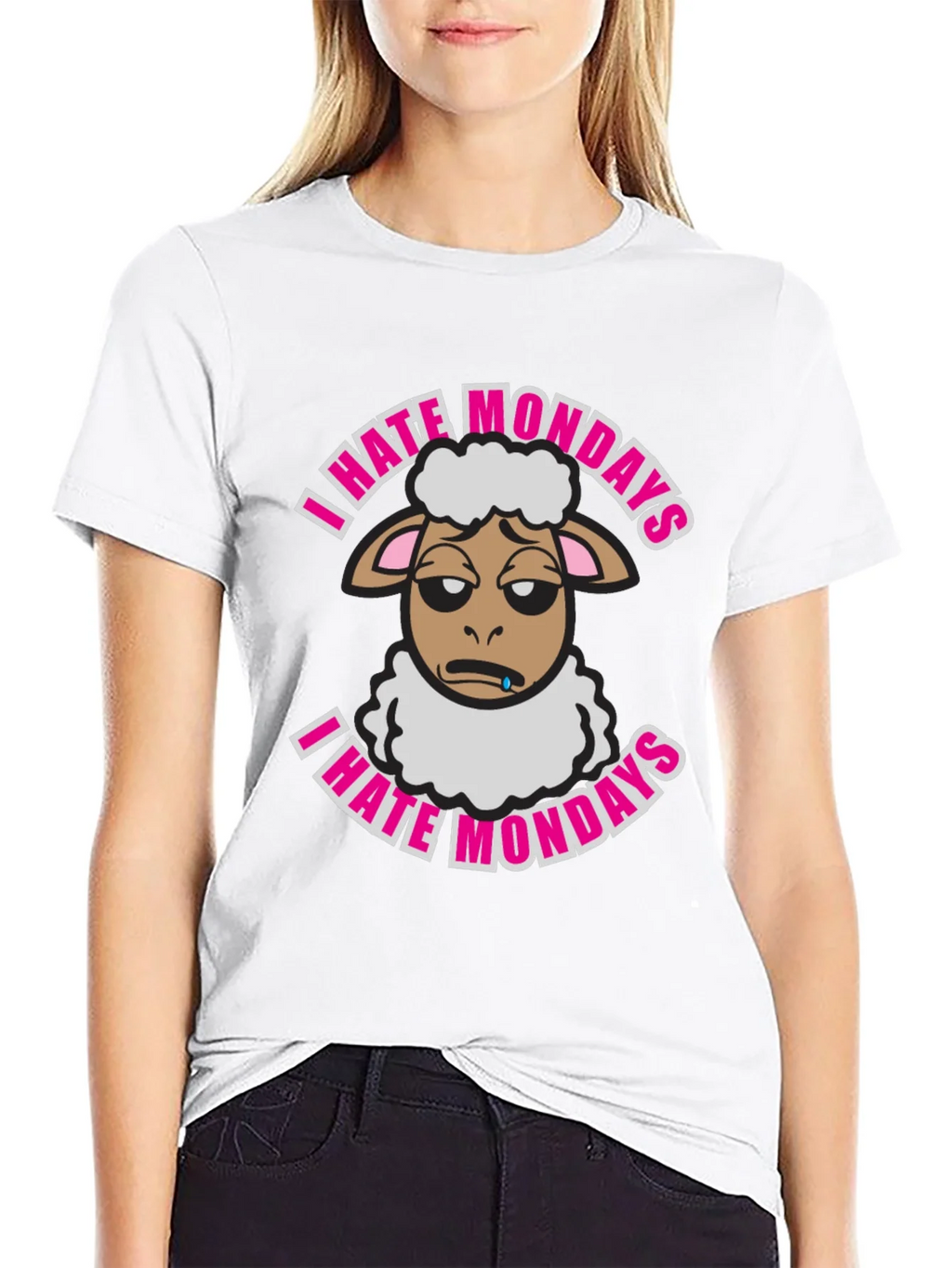 I Hate Mondays Sheep T-Shirt