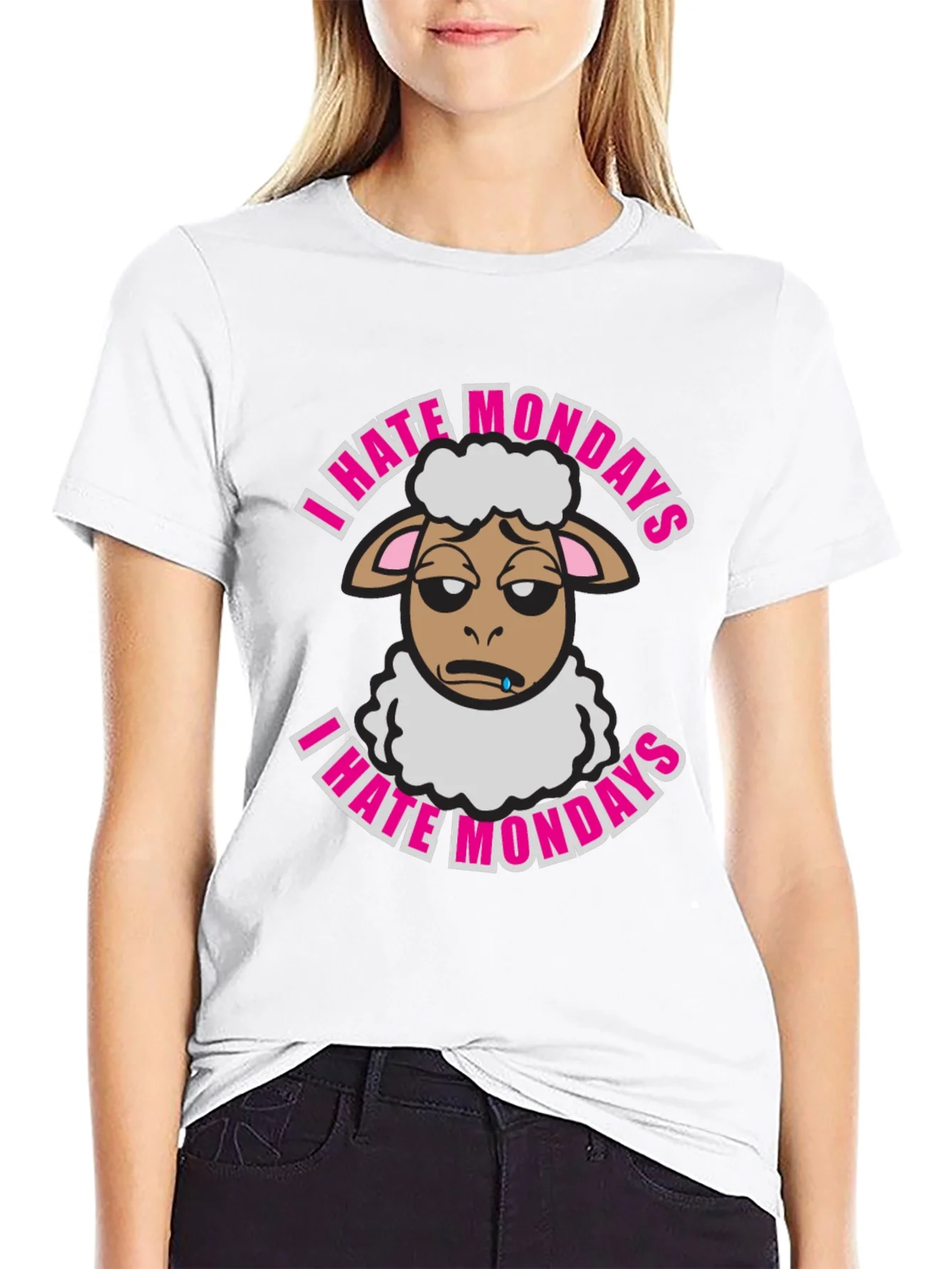 I Hate Mondays Sheep T-Shirt