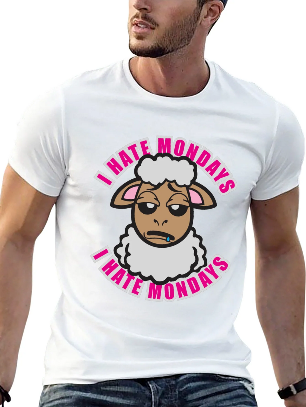 I Hate Mondays Sheep T-Shirt