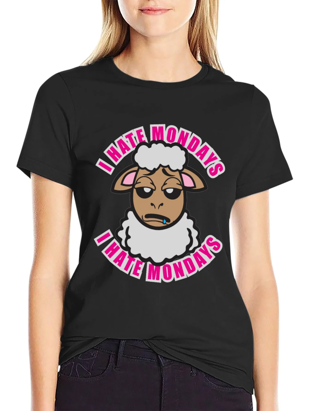 I Hate Mondays Sheep T-Shirt