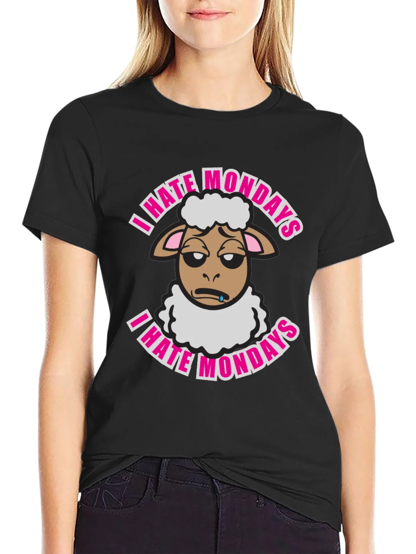 I Hate Mondays Sheep T-Shirt