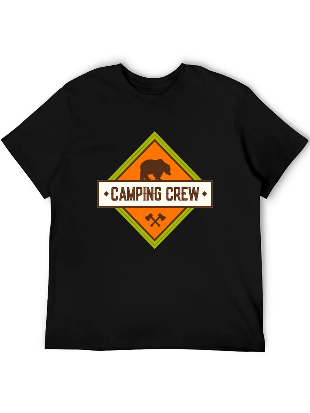 Camping Crew Bear Graphic Tee