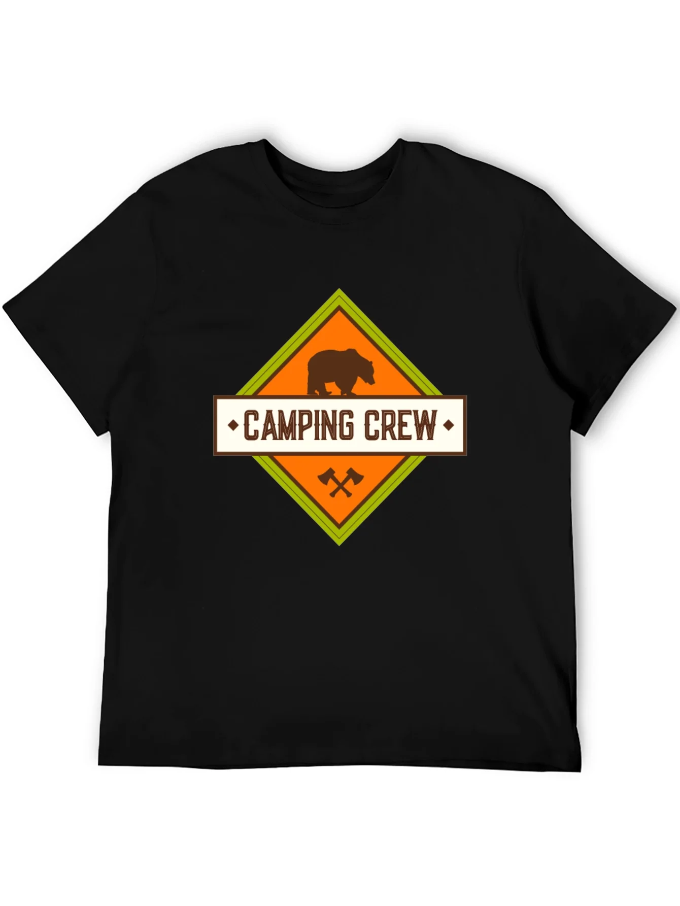 Camping Crew Bear Graphic Tee