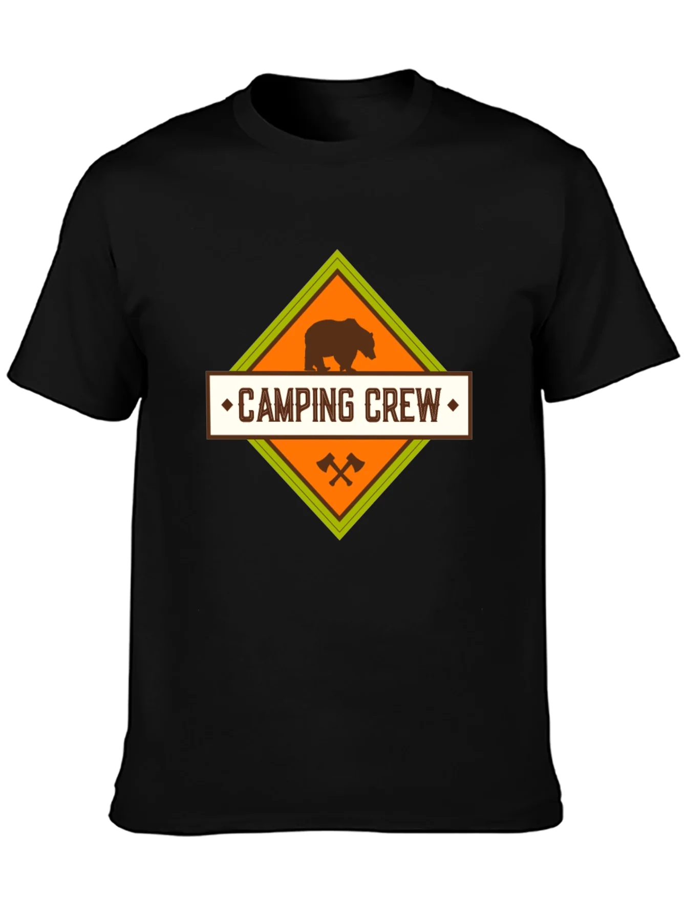Camping Crew Bear Graphic Tee