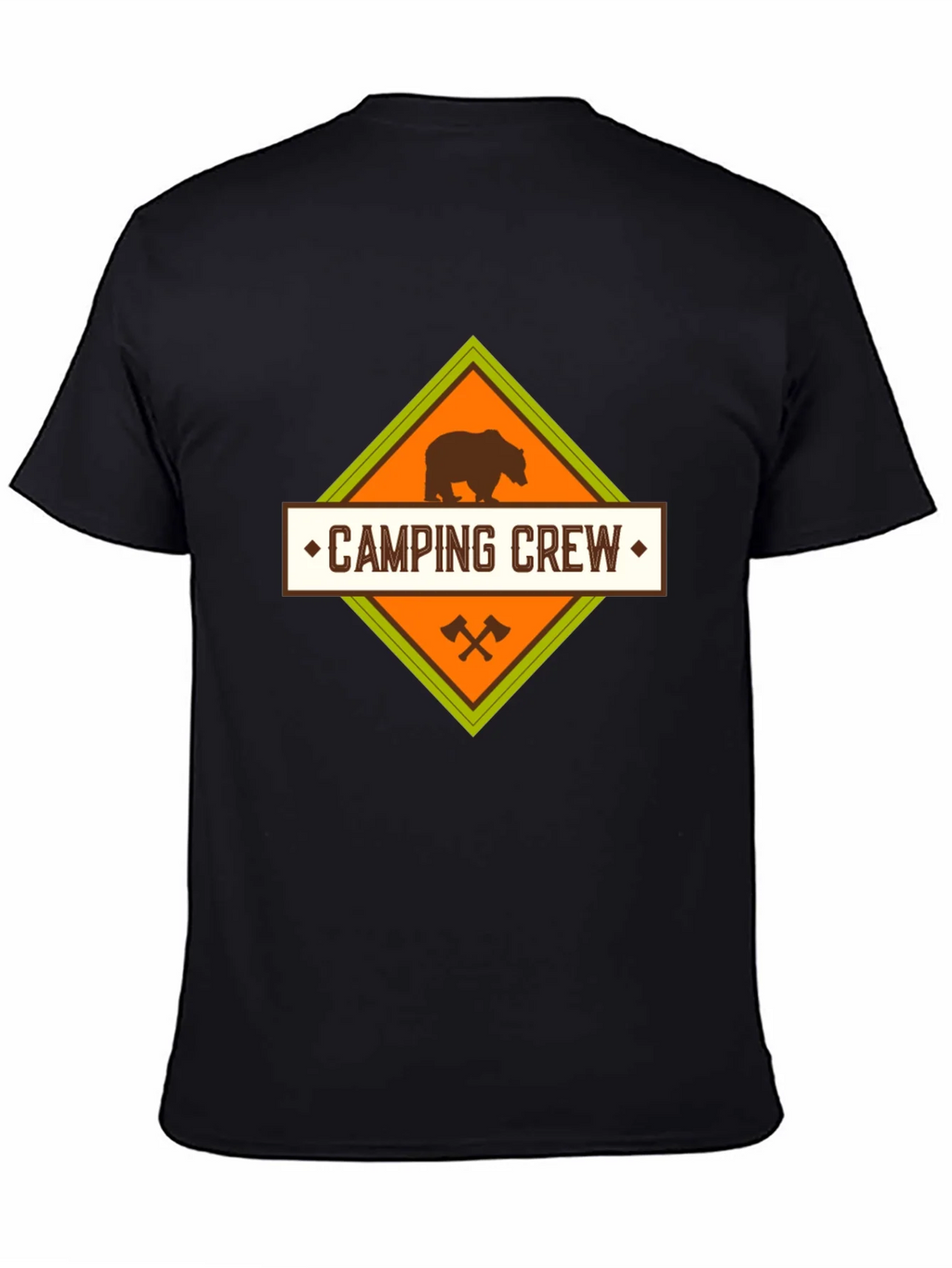 Camping Crew Bear Graphic Tee