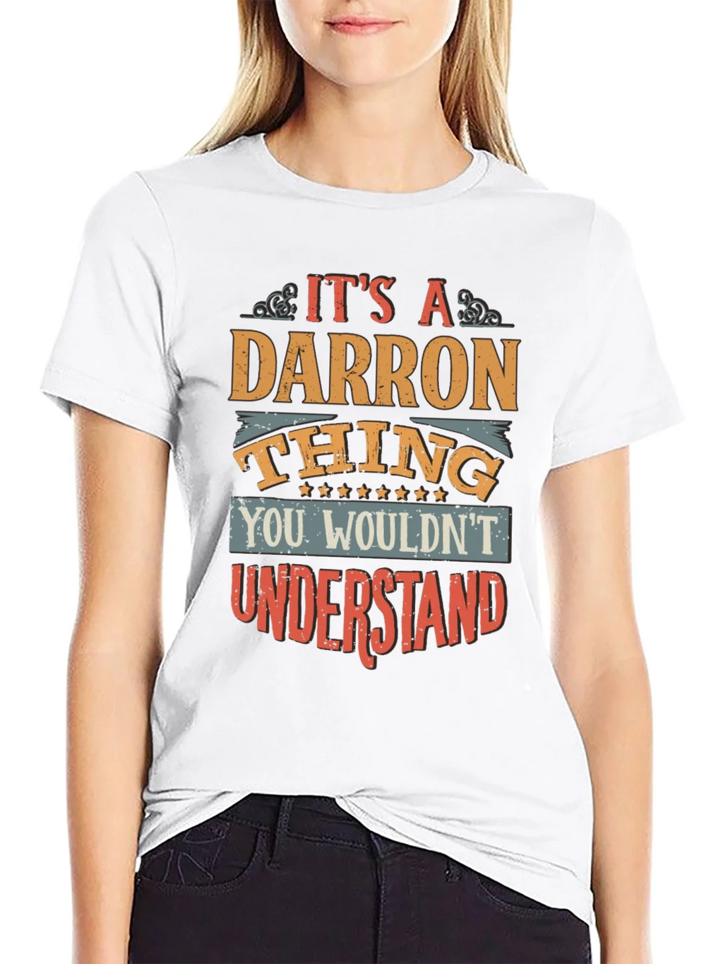Darron Thing T-Shirt - Funny Personalized Name Tee