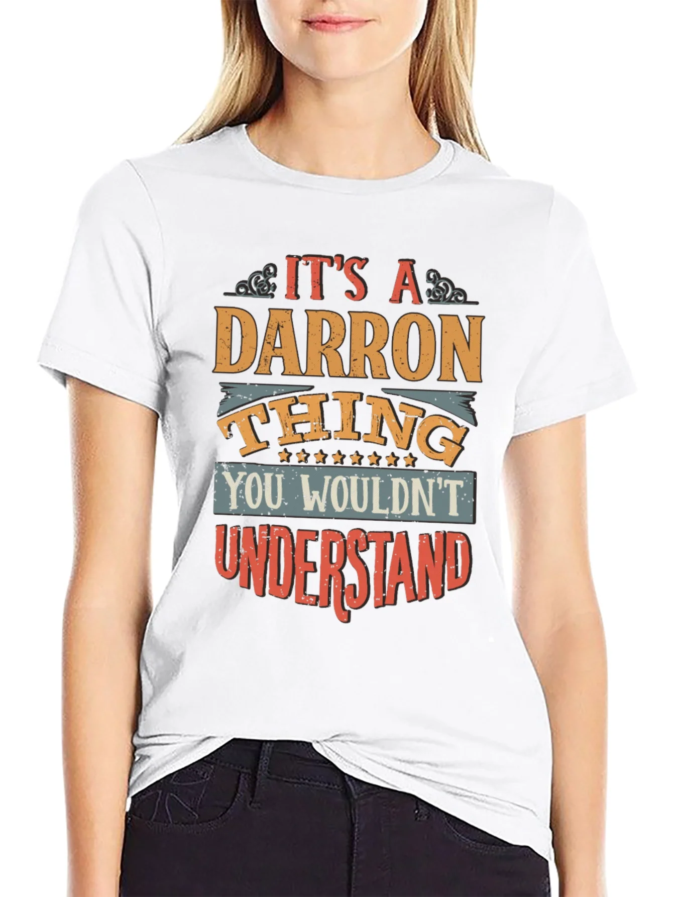 Darron Thing T-Shirt - Funny Personalized Name Tee