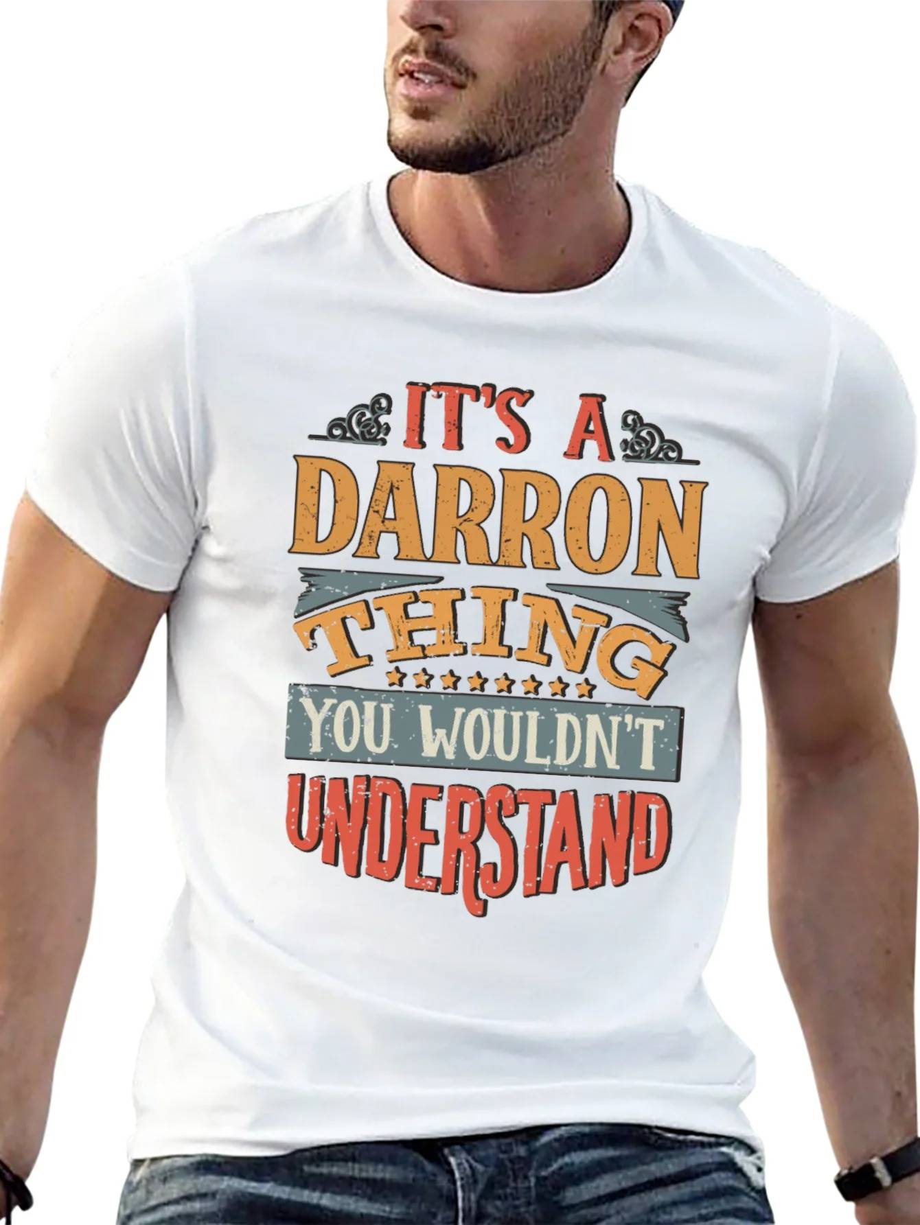 Darron Thing T-Shirt - Funny Personalized Name Tee