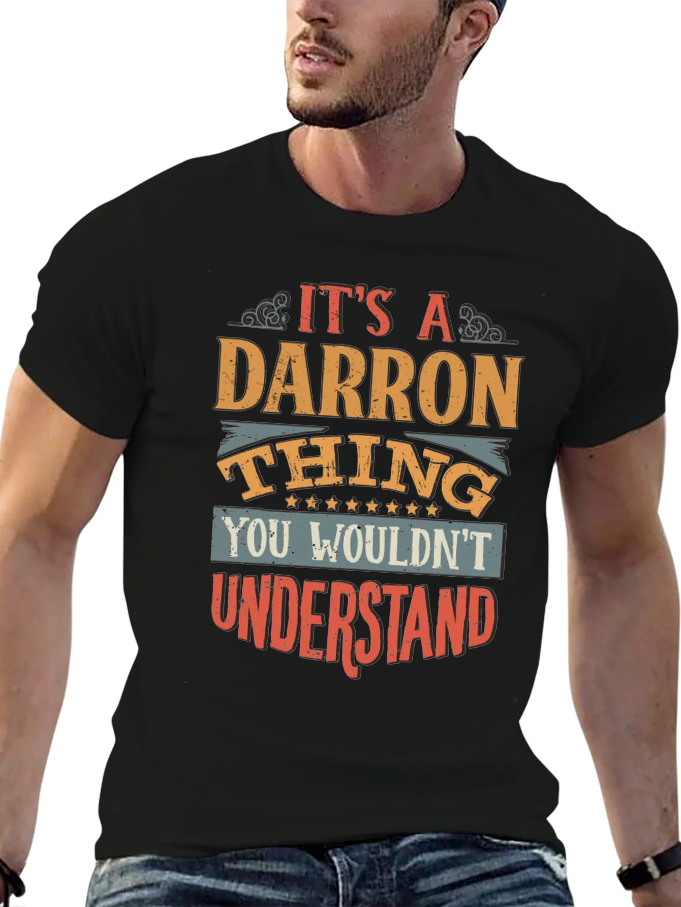 Darron Thing T-Shirt - Funny Personalized Name Tee