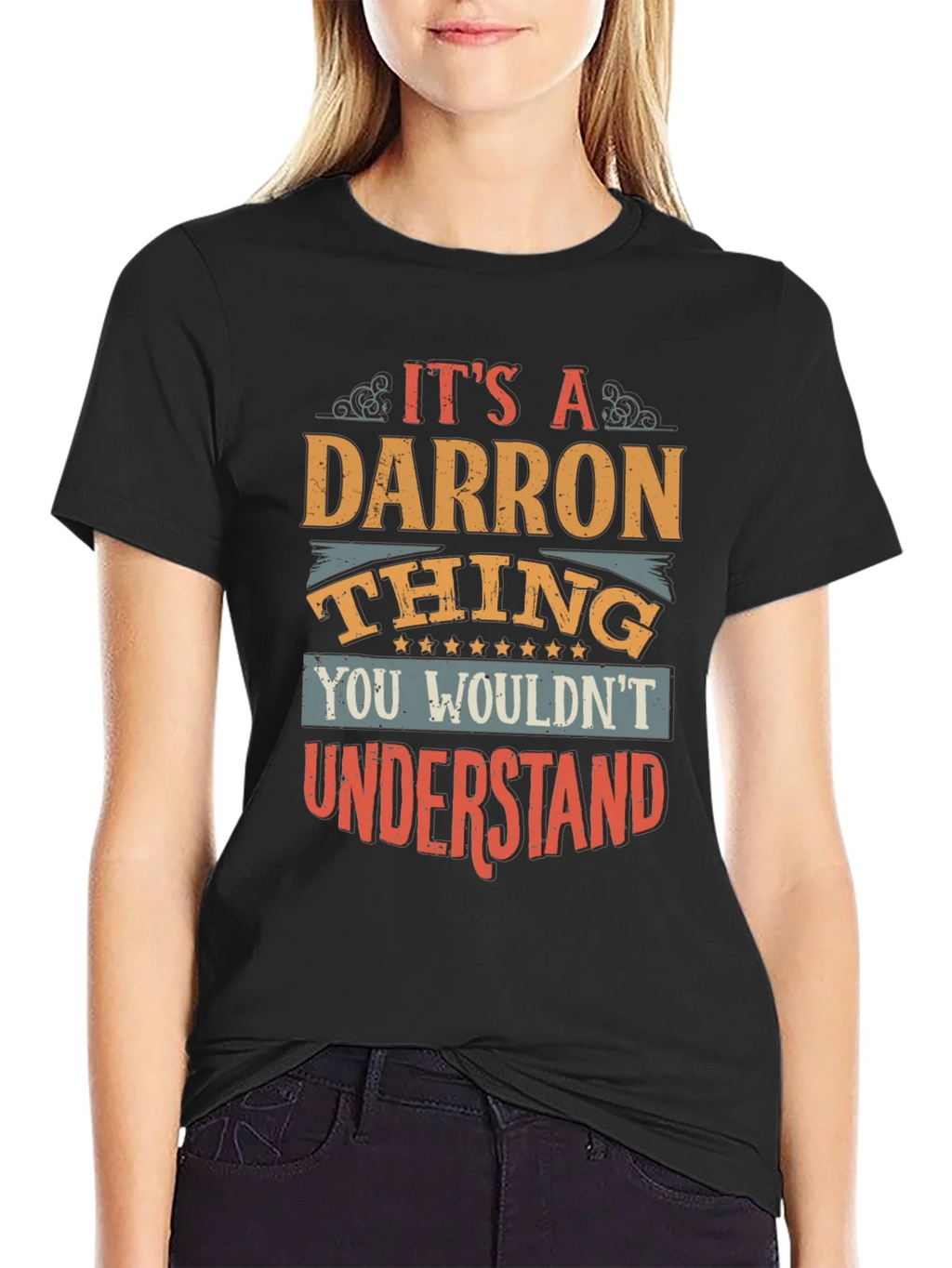 Darron Thing T-Shirt - Funny Personalized Name Tee