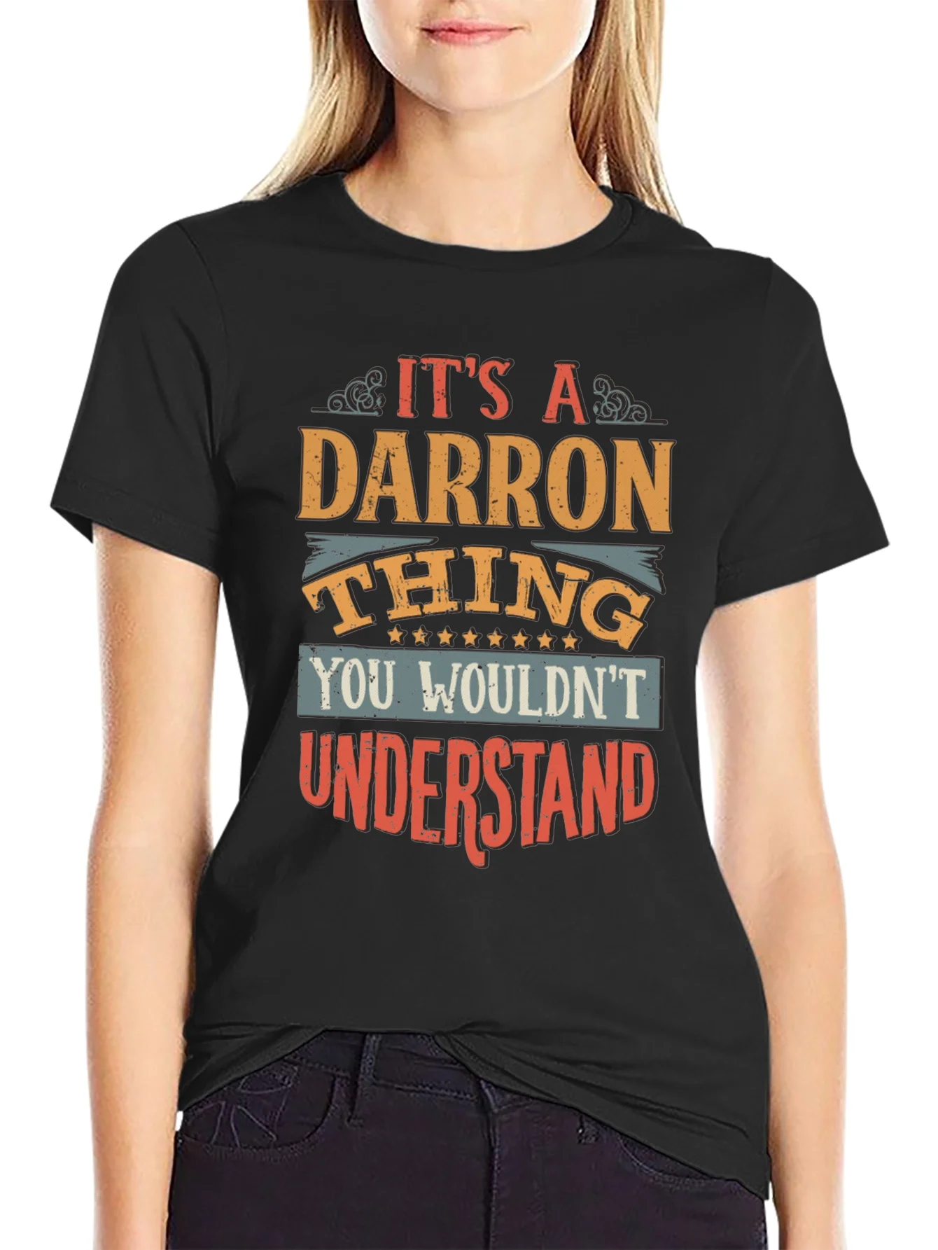 Darron Thing T-Shirt - Funny Personalized Name Tee